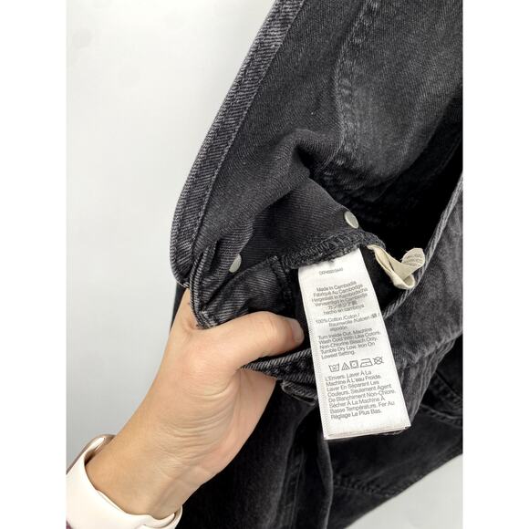 Madewell Straight-Leg Overalls in Lunar Wash - Picture 5 of 7